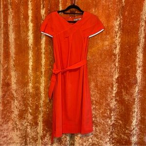 PORTS 1961 V-Neck Knee-Length Dress